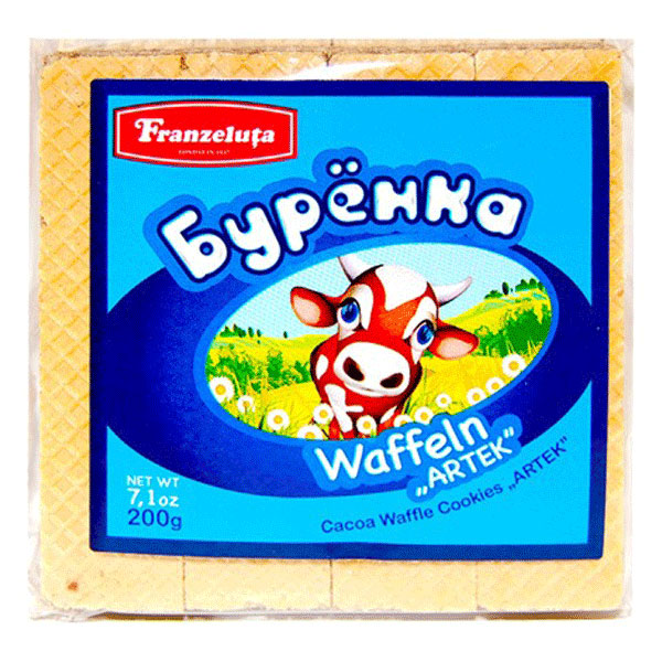 Wafers Buryonka Artek – 7.05 oz (200gr)